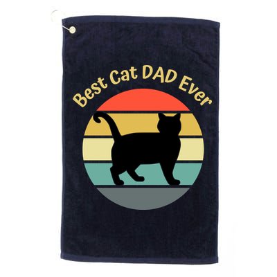 Best Cat Dad Ever Golf Towel