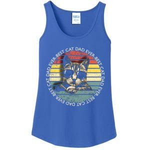 Best Cat Dad Ever Gift Ladies Essential Tank