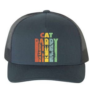 Best Cat Daddys Kitten Daddy The Catfather Cat Daddy Gift Yupoong Adult 5-Panel Trucker Hat