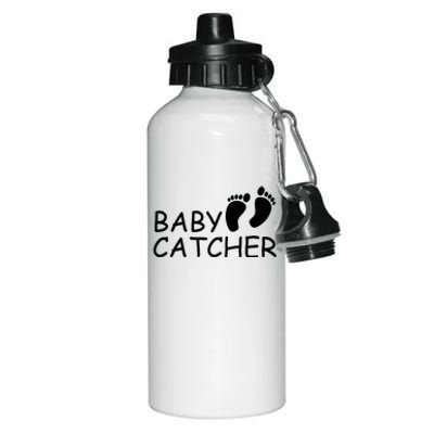 Baby Catcher Doula Midwife Nurse Aluminum Water Bottle