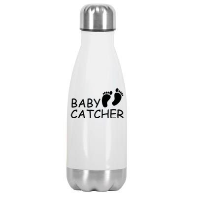 Baby Catcher Doula Midwife Nurse Stainless Steel Insulated Water Bottle