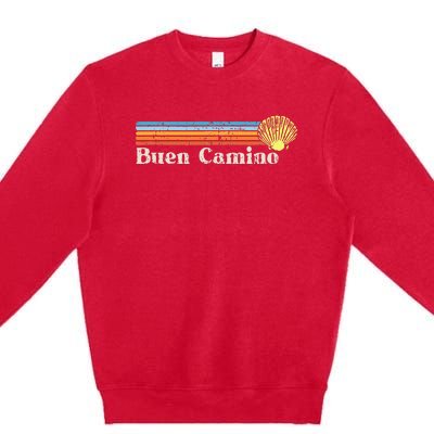 Buen Camino De Santiago De Compostela Premium Crewneck Sweatshirt