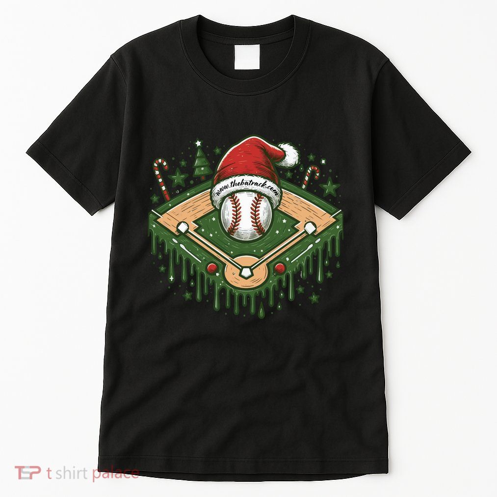 Baseball Christmasholiday Drip Tall T-Shirt