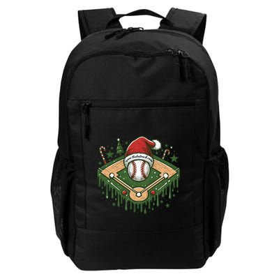 Baseball Christmasholiday Drip Backpack