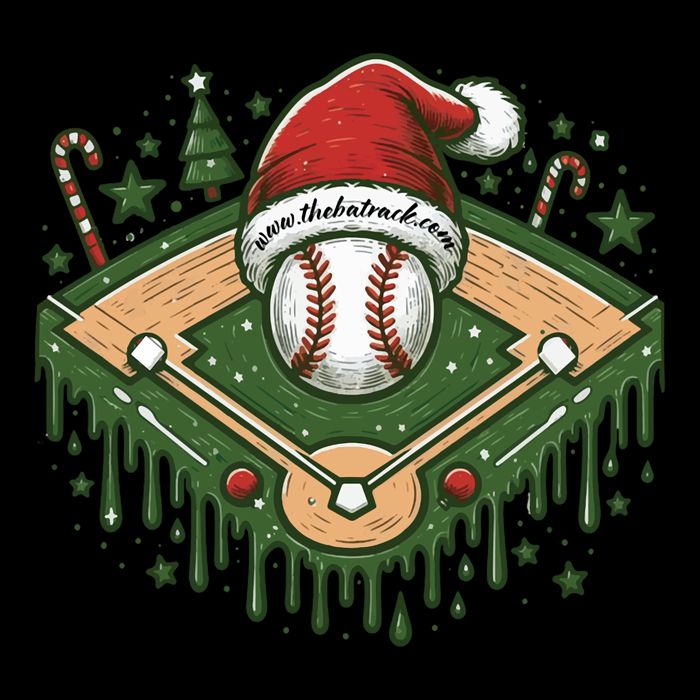 Baseball Christmasholiday Drip Womens T-Shirt
