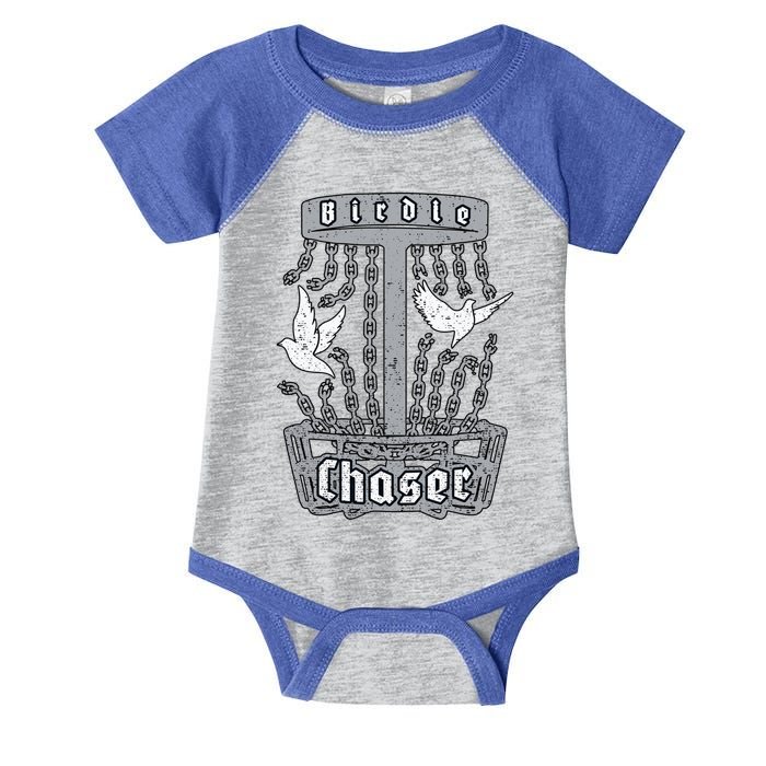 Birdie Chaser Disc Golf Frolf Doves Breaking Basket Chains Meaningful Gift Infant Baby Jersey Bodysuit