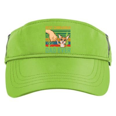 Best Chihuahua Dad Ever Adult Drive Performance Visor