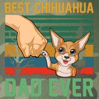 Best Chihuahua Dad Ever Legacy Tie Dye Trucker Hat