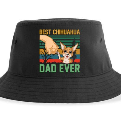 Best Chihuahua Dad Ever Sustainable Bucket Hat