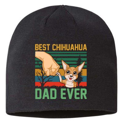 Best Chihuahua Dad Ever Sustainable Beanie