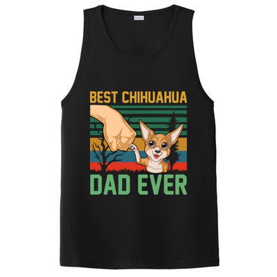 Best Chihuahua Dad Ever PosiCharge Competitor Tank