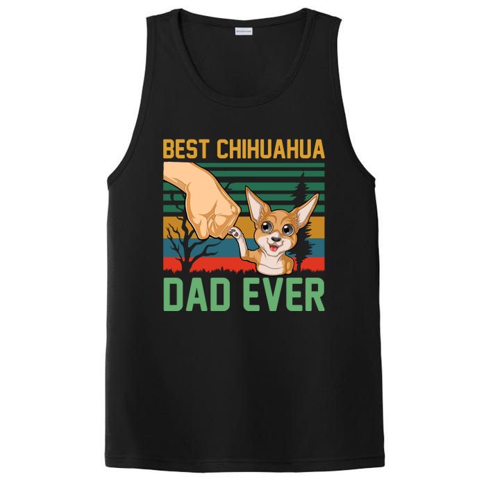 Best Chihuahua Dad Ever PosiCharge Competitor Tank