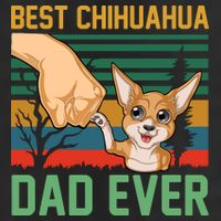 Best Chihuahua Dad Ever Golf Towel