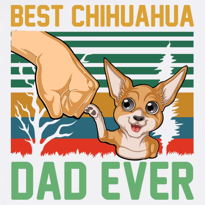 Best Chihuahua Dad Ever Garment-Dyed Sweatshirt