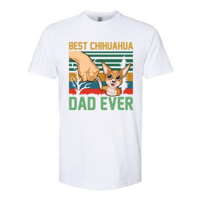 Best Chihuahua Dad Ever Softstyle® CVC T-Shirt