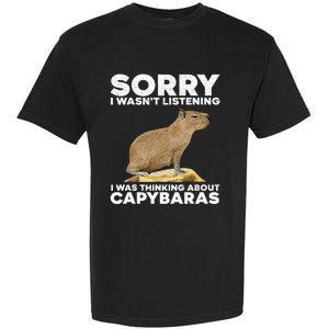 Best Capybara Design Pet Rodent Capybara Garment-Dyed Heavyweight T-Shirt