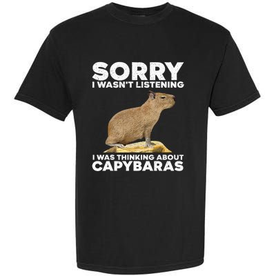 Best Capybara Design Pet Rodent Capybara Garment-Dyed Heavyweight T-Shirt