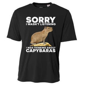 Best Capybara Design Pet Rodent Capybara Cooling Performance Crew T-Shirt