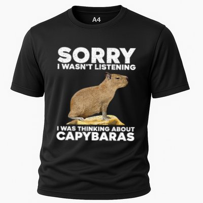 Best Capybara Design Pet Rodent Capybara Cooling Performance Crew T-Shirt