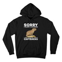 Best Capybara Design Pet Rodent Capybara Hoodie