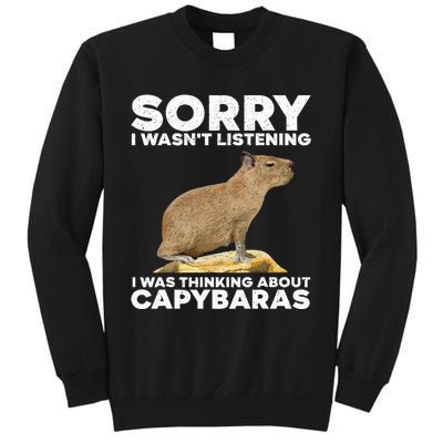 Best Capybara Design Pet Rodent Capybara Sweatshirt