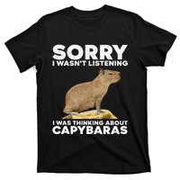 Best Capybara Design Pet Rodent Capybara T-Shirt