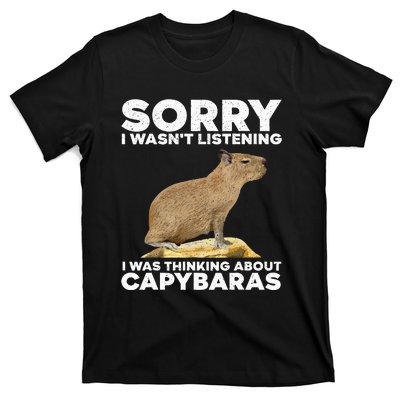 Best Capybara Design Pet Rodent Capybara T-Shirt