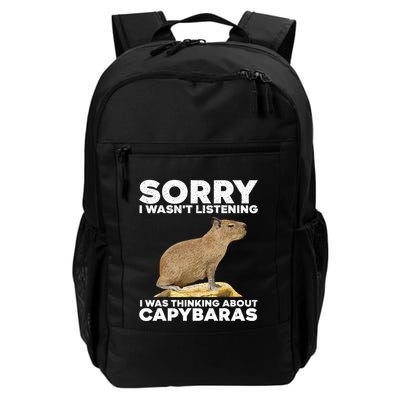 Best Capybara Design Pet Rodent Capybara Daily Commute Backpack
