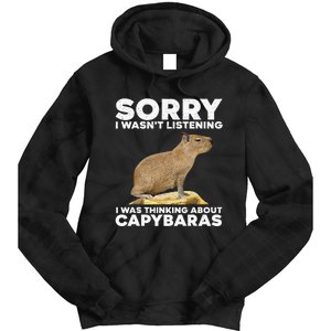 Best Capybara Design Pet Rodent Capybara Tie Dye Hoodie