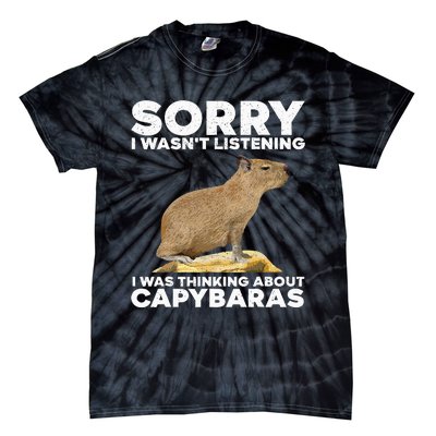 Best Capybara Design Pet Rodent Capybara Tie-Dye T-Shirt