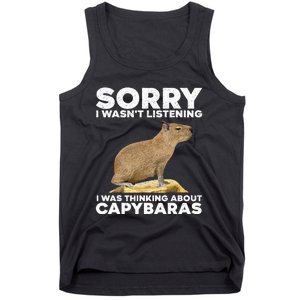 Best Capybara Design Pet Rodent Capybara Tank Top