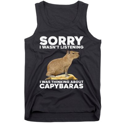 Best Capybara Design Pet Rodent Capybara Tank Top