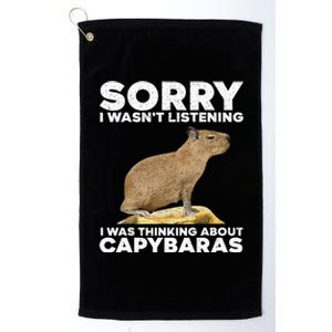 Best Capybara Design Pet Rodent Capybara Platinum Collection Golf Towel