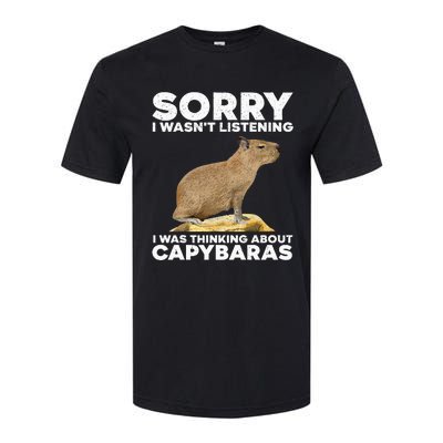 Best Capybara Design Pet Rodent Capybara Softstyle® CVC T-Shirt