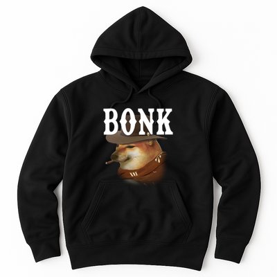 Bonk Cowboy Dog Hoodie