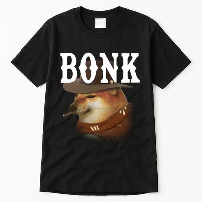 Bonk Cowboy Dog Tall T-Shirt