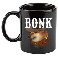 Bonk Cowboy Dog 11oz C Handle Ceramic Mug