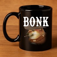 Bonk Cowboy Dog 11oz C Handle Ceramic Mug