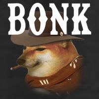 Bonk Cowboy Dog 11oz C Handle Ceramic Mug