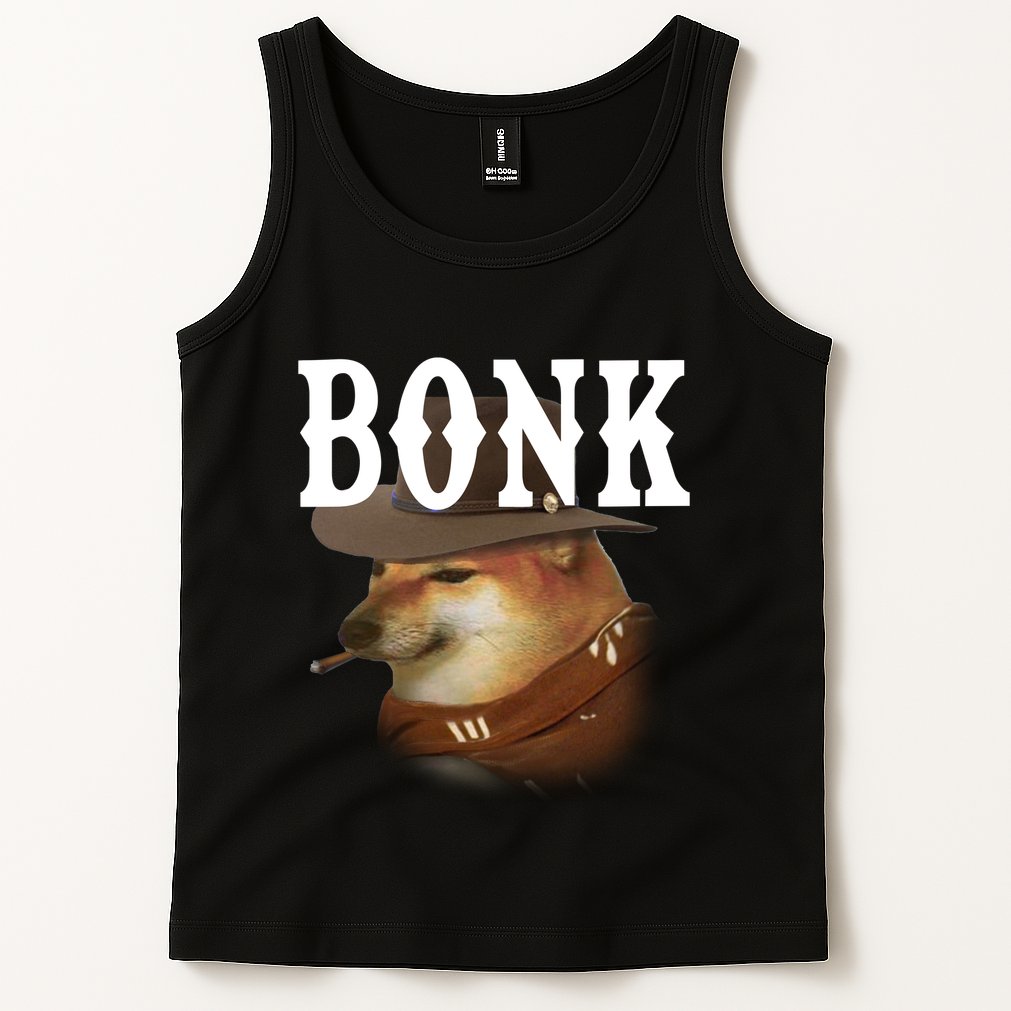 Bonk Cowboy Dog Tank Top