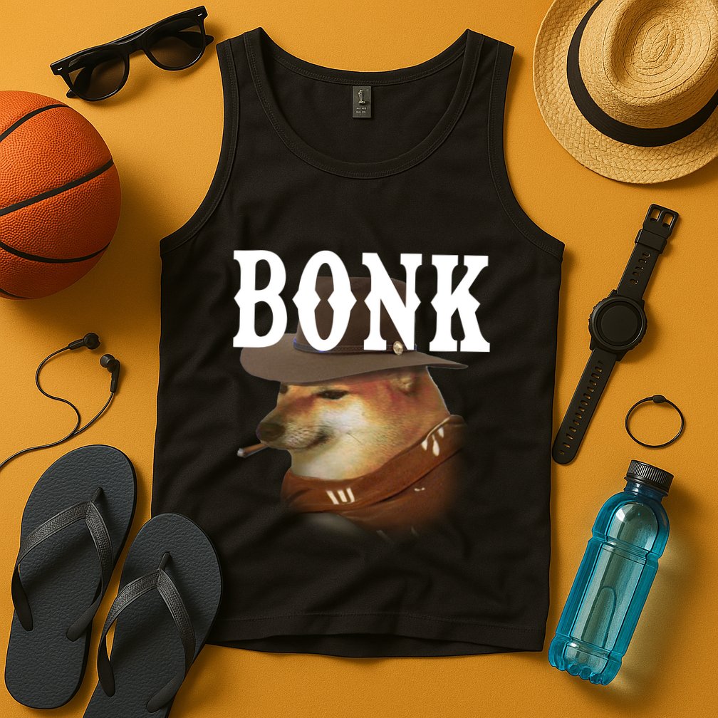 Bonk Cowboy Dog Tank Top