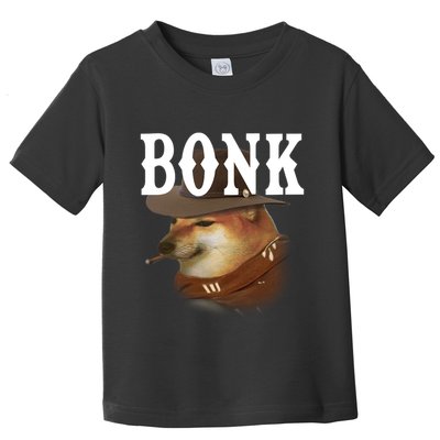 Bonk Cowboy Dog Toddler T-Shirt