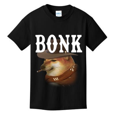 Bonk Cowboy Dog Kids T-Shirt