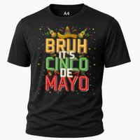 Bruh Cinco De Mayo Lets Fiesta 5 De Mayo Mexican Cooling Performance Crew T-Shirt