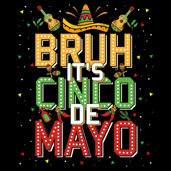 Bruh Cinco De Mayo Lets Fiesta 5 De Mayo Mexican Cooling Performance Crew T-Shirt