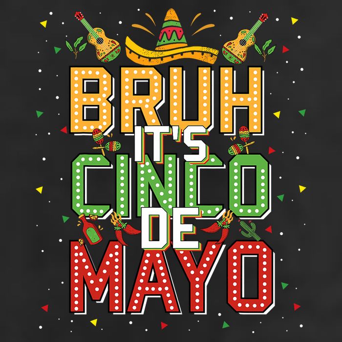 Bruh Cinco De Mayo Lets Fiesta 5 De Mayo Mexican Golf Towel