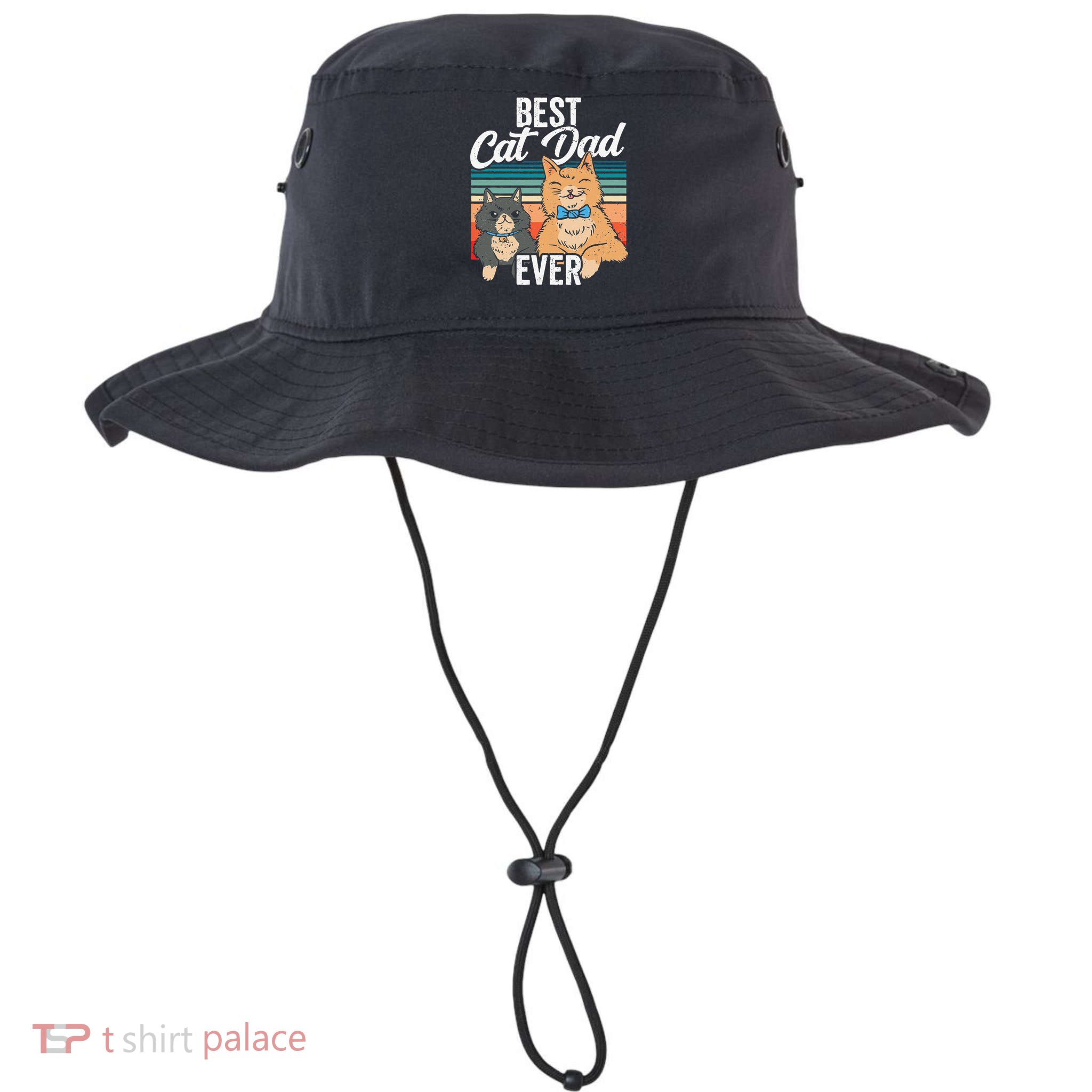 Best Cat Dad Ever Daddy Fathers Day Father Sayings Bucket Hat