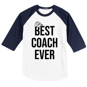 Best Coach Ever Sports Baseball Sleeve Shirt