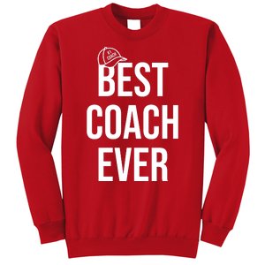 Best Coach Ever Sports Sweatshirt