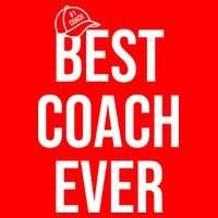 Best Coach Ever Sports Flatbill Hat